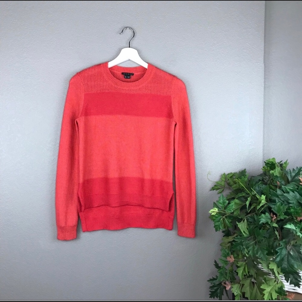 Theory Alpaca/Silk Hi Low Pullover Sweater